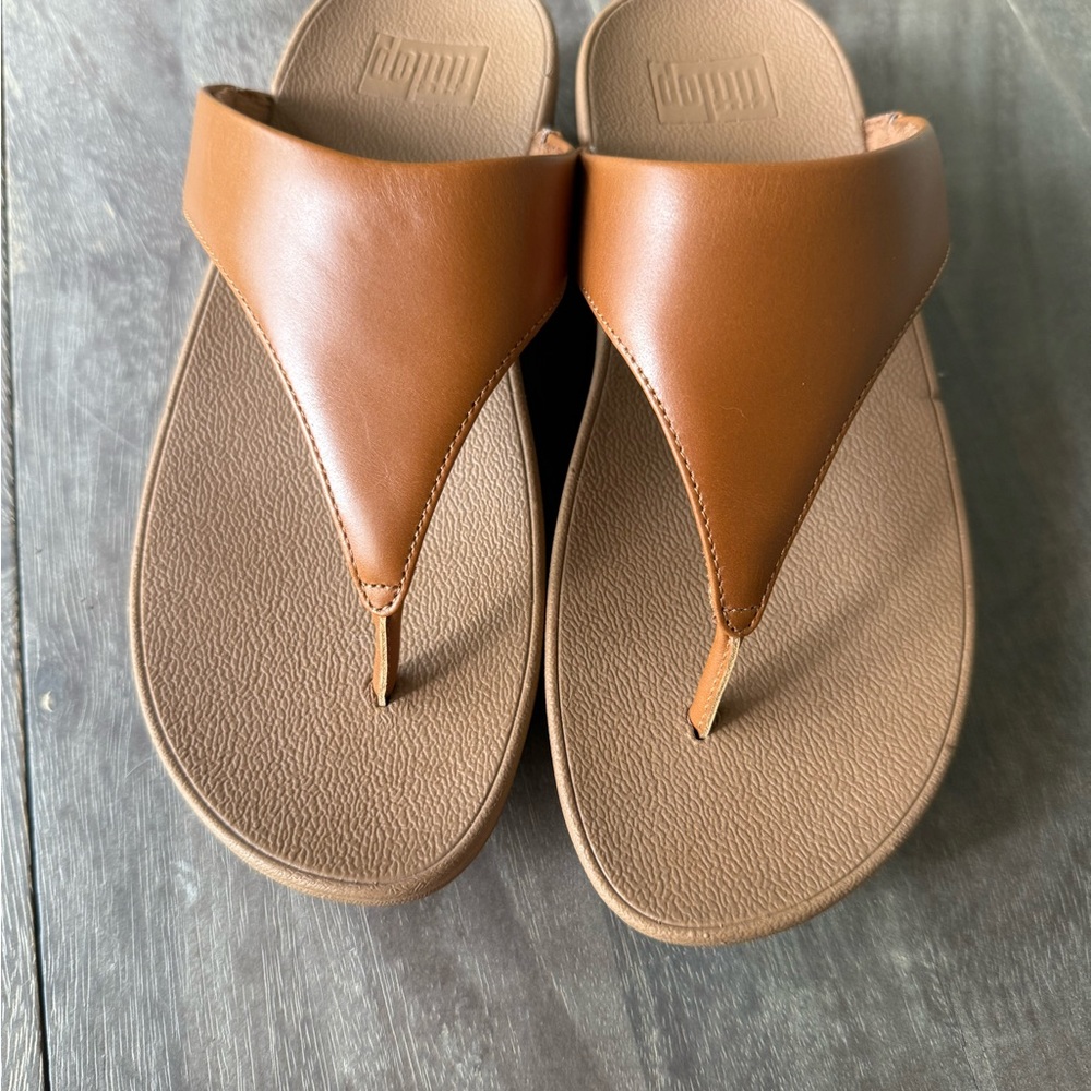 Fitflop Tan Leather Footwear